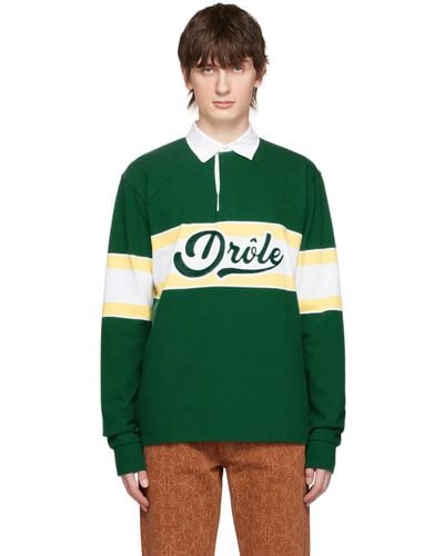 Drole de Monsieur ーン Le Polo Drôle Sport ポロシャツ - グリーン