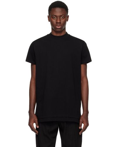 The Viridi-anne T-shirt noir à col ras du cou