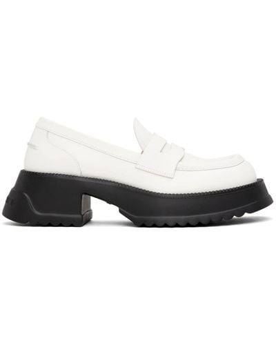 Marni Pinched Seam Loafers - Black