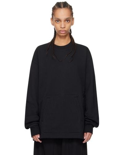 Y-3 Kangaroo Pocket Sweatshirt - Black