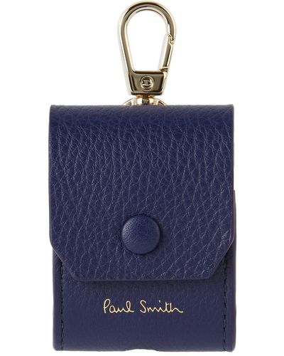 Paul Smith Navy Signature Stripe Airpods Case - Blue