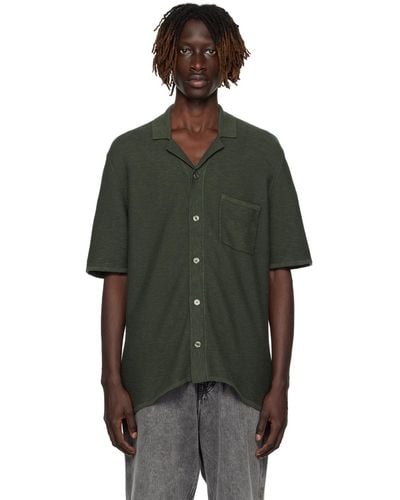 Samsøe & Samsøe Green Larry Polo - Black