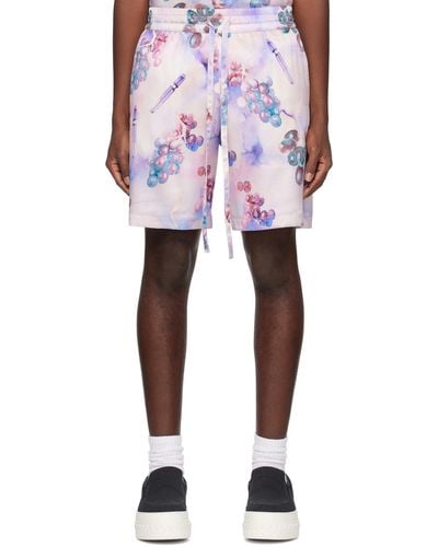 NAHMIAS Grape Swishers Shorts - White