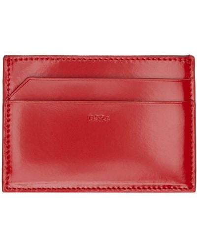 032c New Classics Card Holder - Red