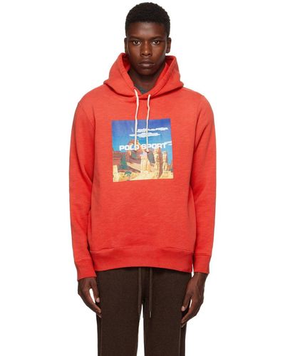 Red colour hoodies new arrivals