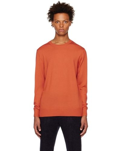 Gabriela Hearst Orange Crewneck Sweater