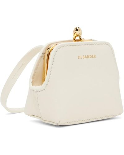 Jil Sander Goji Pouch - White