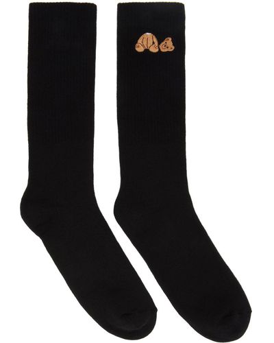 Palm Angels Black Bear Socks