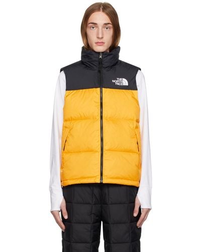 The North Face & 1996 レトロ ヌプシ ダウンベスト - イエロー