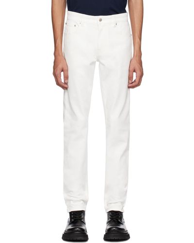 Ami Paris White Slim-fit Jeans