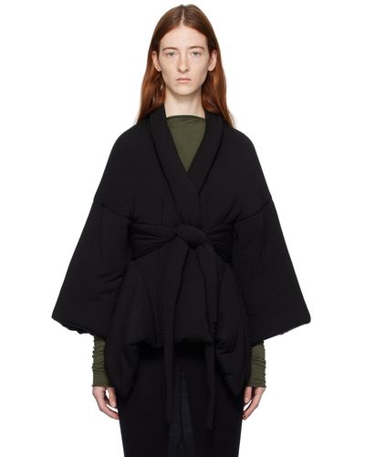 Rick Owens Lilies Tommywing Jacket - Black