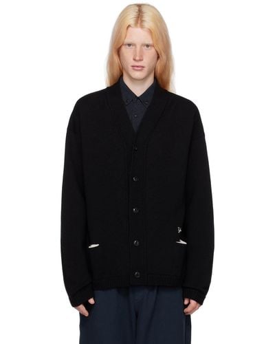 YMC Archie Cardigan - Black