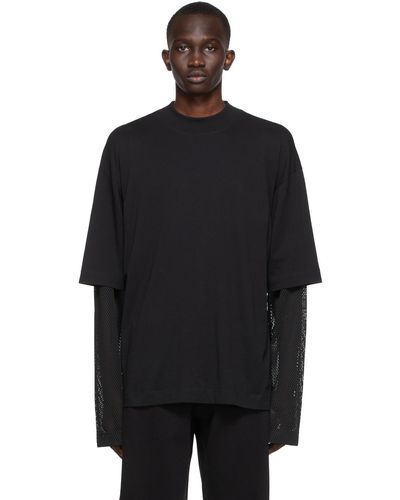 Dries Van Noten Cotton T-shirt - Black