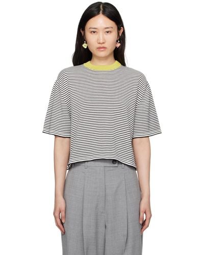 Cordera Striped T-shirt - Gray