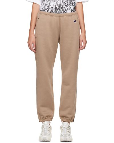 Needles Zipped Lounge Trousers - Natural
