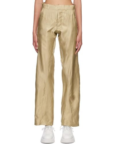 Bianca Saunders Bailey Trousers - Natural