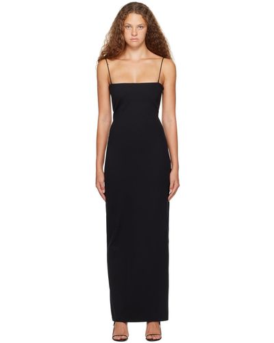 The Row Sauble Maxi Dress - Black