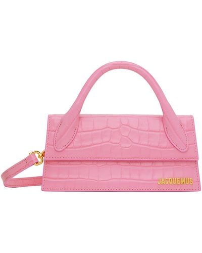 Jacquemus 'le Chiquito Long' Bag - Pink