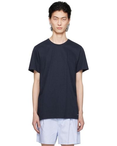 Calvin Klein マルチカラー Tシャツ 3枚セット - ブルー