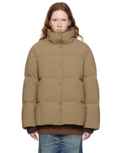 Stand Studio Sally Down Jacket - Natural