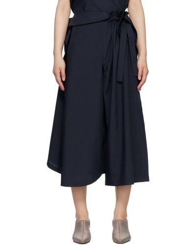 132 5. Issey Miyake Mobile Trousers - Blue