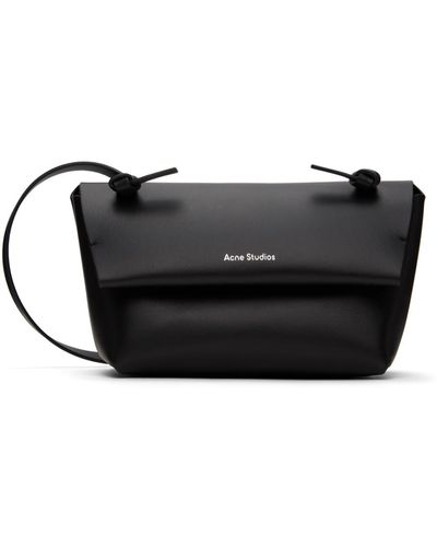 Acne Studios Mini sac à bandoulière noir