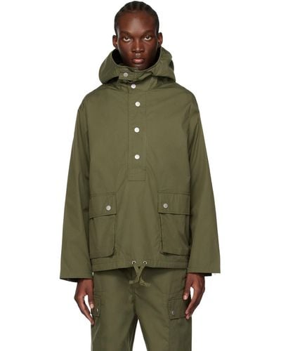 Nigel Cabourn Strap Smock Jacket - Green