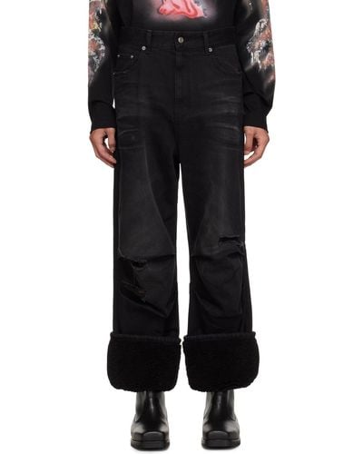 we11done Faded Jeans - Black