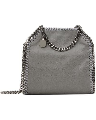 Stella McCartney Micro cabas falabella gris