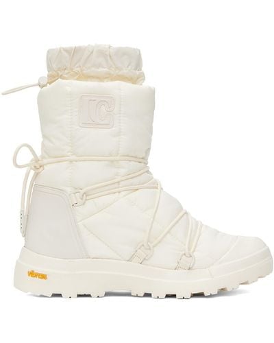 Low Classic Padding Boots - White