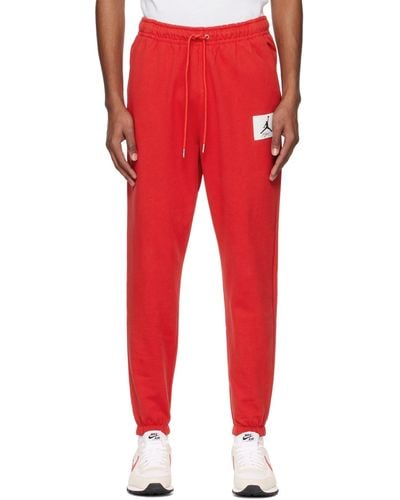Nike Red Flight Lounge Trousers