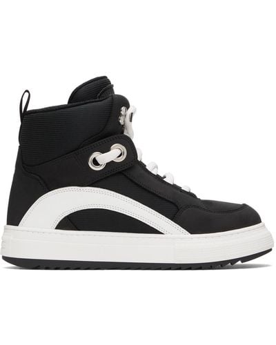 DSquared² Black & White Boogie Trainers