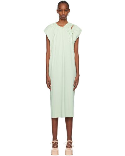 Simone Rocha Shoulder Bite Midi Dress - Black