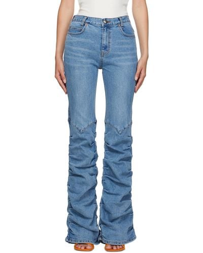 ANDERSSON BELL Martina Western Jeans - Blue