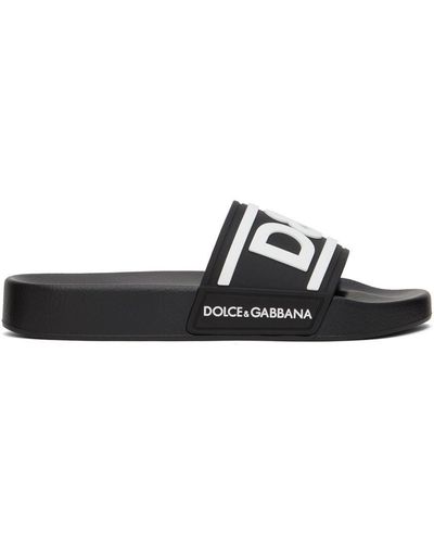 Dolce & Gabbana Flat sandals for Women | Online Sale up to 69% off | Lyst
