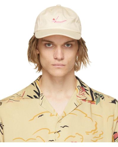 Carne Bollente Off-white Diving Into Miss Daisy Cap - Natural