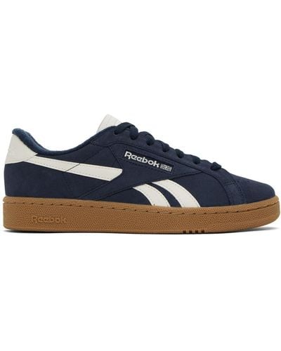 Reebok Navy Club C Grounds Trainers - Blue