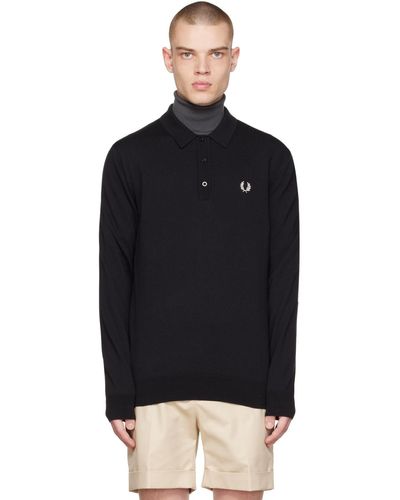 Fred Perry F perry polo noir