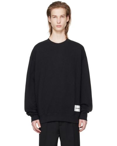 Jil Sander Crewneck Sweatshirt - Black
