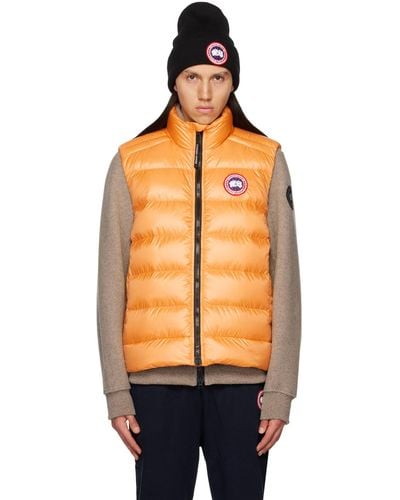 Canada goose top homme orange