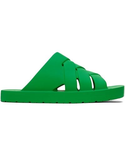 Bottega Veneta Rubber Sandals - Green