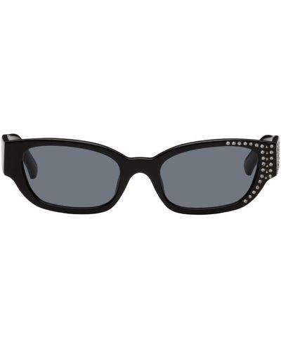 Magda Butrym Black Linda Farrow Edition 'i Need A Holiday' Sunglasses
