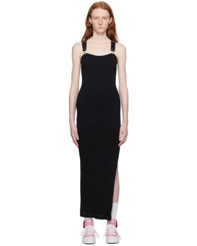 Moschino Jeans Overall Maxi Dress - Black