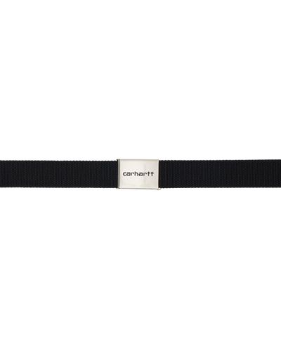 Carhartt Ceinture noire à patte coulissante