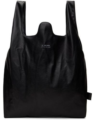 N. Hoolywood Faux-leather Tote - Black