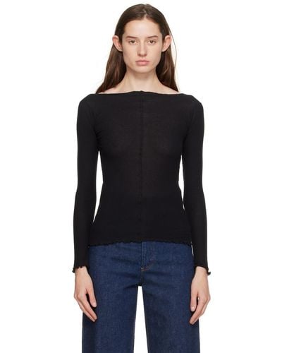 Baserange Pama Long Sleeve T-shirt - Black