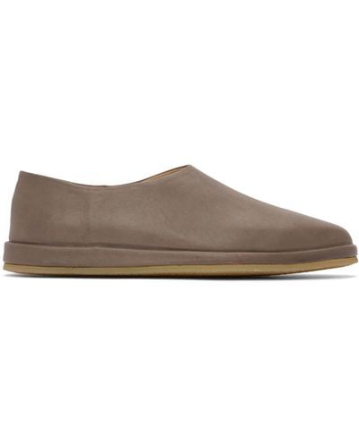 Fear Of God Ssense Exclusive Taupe 'the Mule' Loafers - Black