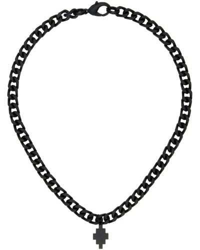 Marcelo Burlon Cross Pendant Necklace - Black