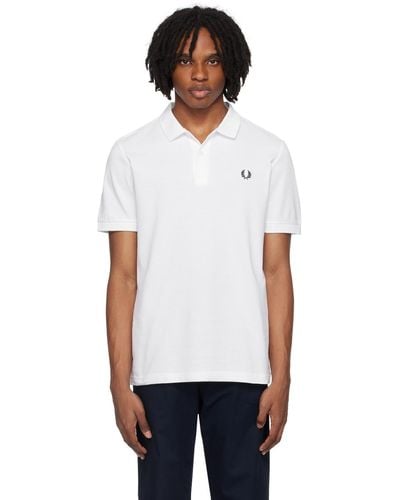 Fred Perry F Perry 'the F Perry' Polo - White
