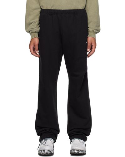 we11done Wide Joggers - Black
